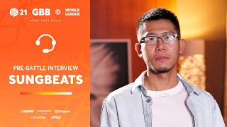  - SungBeats 🇺🇸 | GRAND BEATBOX BATTLE 2021: WORLD LEAGUE | Pre-Battle Interview