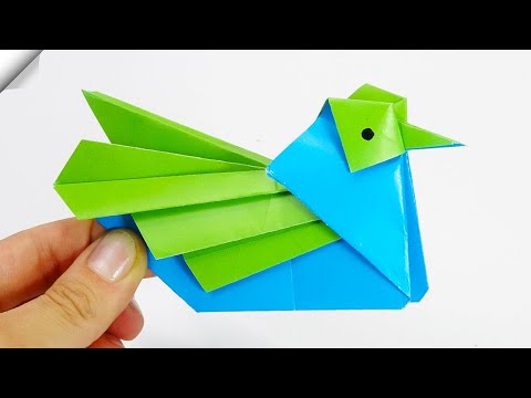 DIY paper toys Easy paper birds