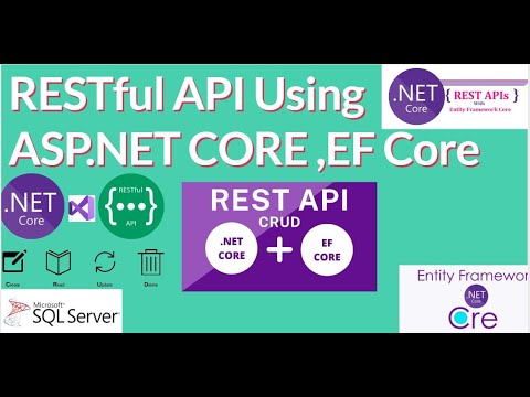 Build RESTful API using  ASP.NET Core and Entity Framework Core Using .NET CORE 7.0