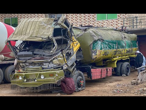 Hino Truck Accident Cabin Chassis Repair | Complete Restoration Video