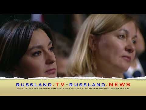 Putin und der philippinische Präsident gaben nach dem Russland ASEAN Gipfel Erklärungen ab