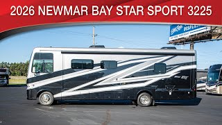 A preview image of the linked video showcasing 2026 Newmar Bay Star Sport 3225
