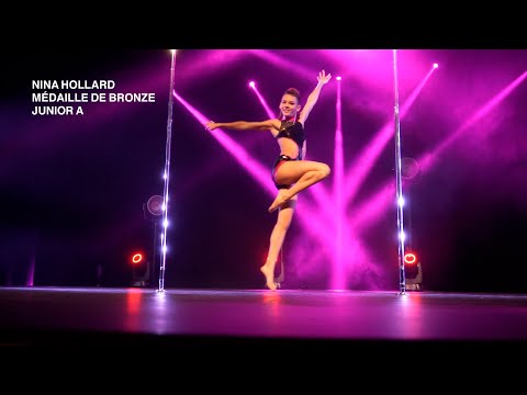 Compétition Française de Pole Dance 2019 - Nina Hollard