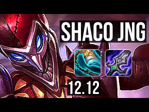 SHACO vs KINDRED (JNG) | 7/0/6, 3.6M mastery, 1200+ games, Godlike | EUW Master | 12.12