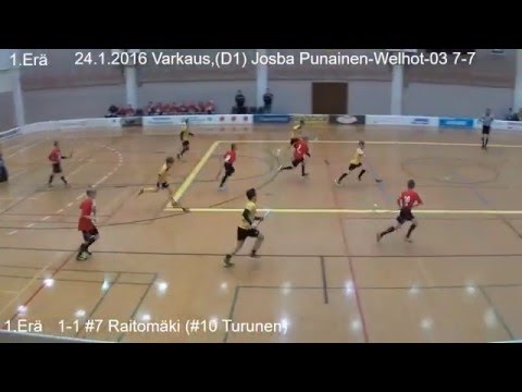 Kooste 24.1.2016 Varkaus,(D1) Josba Punainen - SB Welhot-03 7-7(3-3,1-4,3-0)