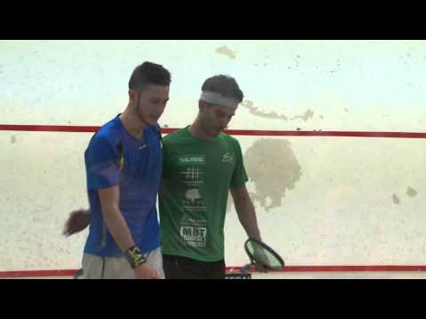 CTO. DE ESPAÑA DE SQUASH 2016 PUNTO DE PARTIDO GOLAN vs BERNAT