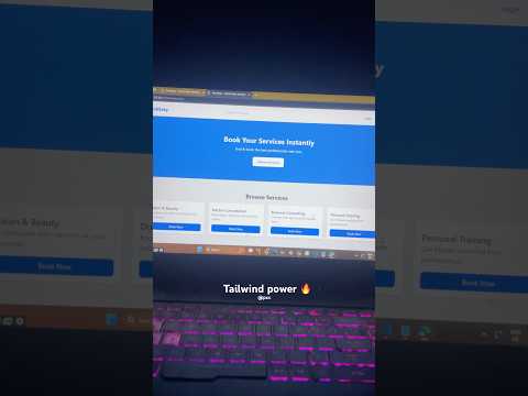 Tailwind CSS Power 🔥 #coding #programming #coder #tailwind #css #ytshorts
