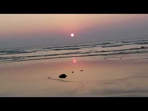Beautiful dusk at Patuartek Beach, Cox's Bazar, Bangladesh.