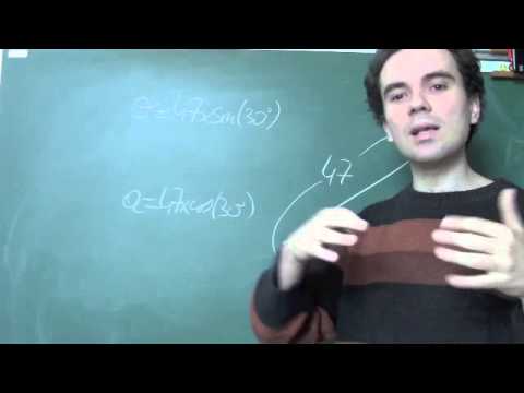 comment trouver la valeur de x dans un triangle rectangle