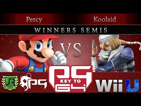 PG Key to G4 WINNERS SEMIS - Percy (Mario) vs Koolaid (Sheik)