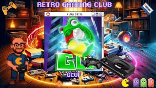 Gluf | Mega Drive | Retro Homebrew Puzzle Platformer! 🐸🎮| Review & Gameplay