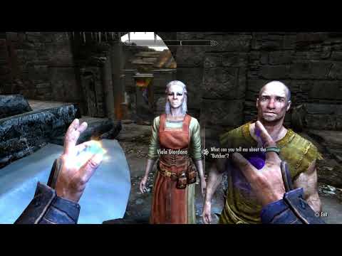 SKYRIM - BLOOD ON THE ICE (Quick method walkthrough commentary)