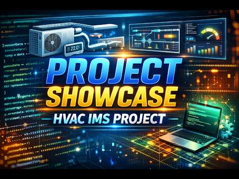 A project showcase demonstrating an HVAC inventory management system built using Zoho tools.