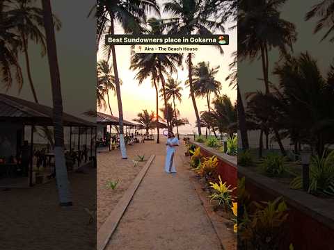 Best Beachfront Stay in Gokarna | Ocean Views & Stunning Sunsets : Aira Beach House.  #gateaway