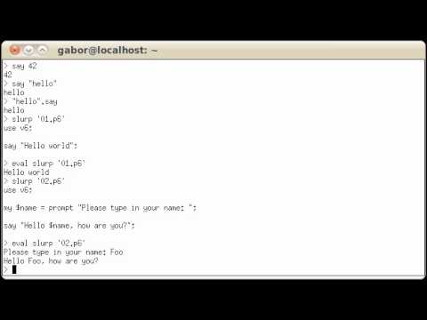 Perl 6 - part 1 - scalars