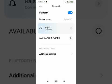 how to connect bluetooth device in Redmi note 10 me bluetooth connection problem kaise karen