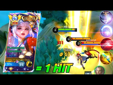 LAYLA NEW 1 HIT DELETE BUILD 2025! 🔥 (100% INSANE DAMAGE) | BEST TUTORIAL & BUILD GUIDE