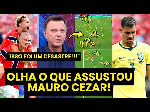 “ISSO É INADMISSÍVEL!!! EU VI aqui que a NORUEGA contra o BRASIL…” OLHA o que MAURO CEZAR CRITICOU