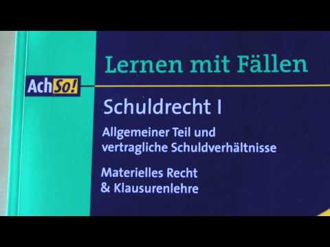 Doppelrezension   Schuldrecht I und II Schwabe und Kleinhenz