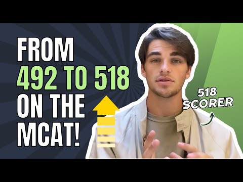 This Mindset Shift Boosted My MCAT Score 26 POINTS 📈