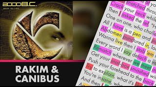 Canibus ft. Rakim on I’ll Buss ’Em U Punish ’Em - Lyrics, Rhymes Highlighted (220)