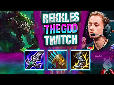 REKKLES IS A GOD WITH TWITCH! - KC Rekkles Plays Twitch ADC vs Ezreal! | Season 2022