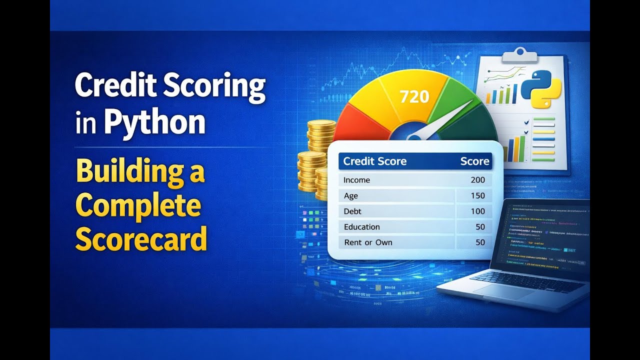 Building a Complete Credit Scoring Scorecard in Python for Financial Risk Analysis