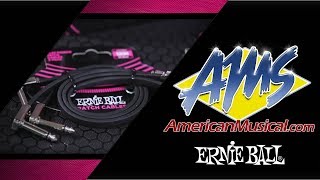 Video thumbnail for Ernie Ball Flat Ribbon Patch Cables - American Musical Supply by American Musical Supply