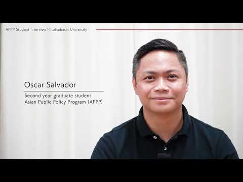 Introduction of Asian Public Policy Program (APPP)