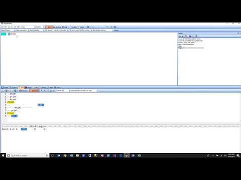 REGEX: Use Lookbehind for PRINT Statements