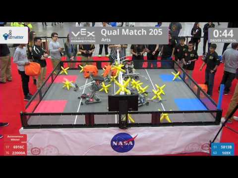 2017 VRC Arts Q205 - 6916C 22000A vs 5813B 169X - 10 to 31