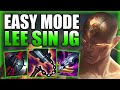 HOW TO PLAY LEE SIN JUNGLE IN THE EASIEST WAY POSSIBLE! - Best Build/Runes Guide League of Legends