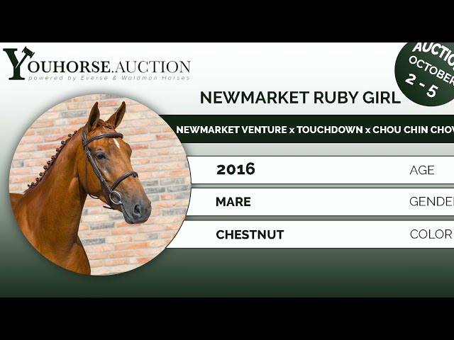 Newmarket ruby girl