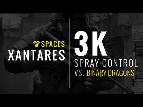 Space Soldiers XANTARES - 3K Spray Control vs Binary Dragons