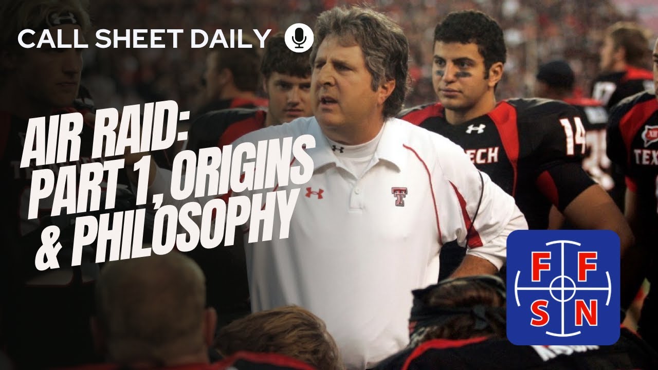 Call Sheet: The Air Raid Offense, Part One: Origins and Philosophy