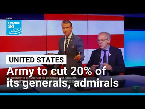 Hegseth 'state of the force' speech: US to cut number of generals, admirals by 20%