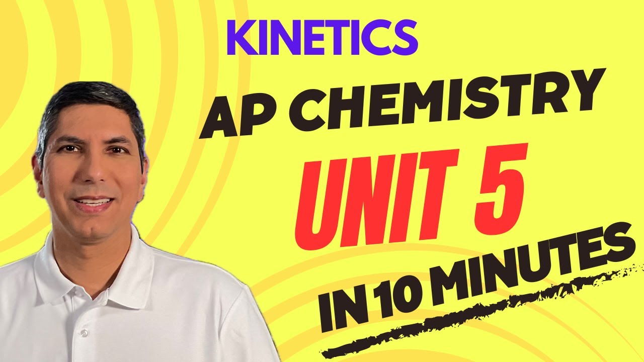 AP Chem Unit 5 Review | Chemical Kinetics in 10 Minutes!
