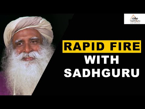 Rapid Fire with Sadhguru | Sadhguru at ISB – Youth and Truth
