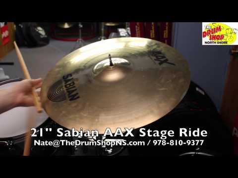 Sabian AAX Stage Ride 21'' - The Drum Shop North Shore