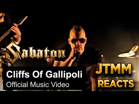 Lyricist Reacts to Sabaton - Cliffs of Gallipoli - JTMM Reacts