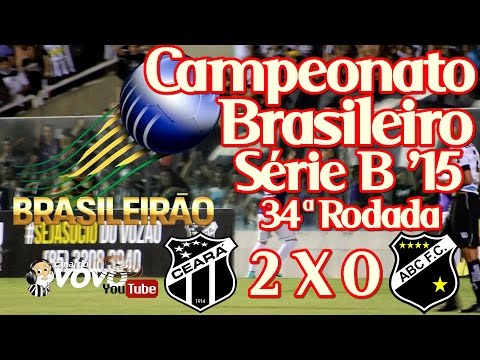 [Série B '15] Ceará SC 2 X 0 ABC FC/RN - Siloé - Narração: Jota Rômulo