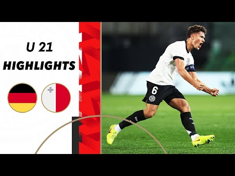 Bischof Hattrick & Karl Brace! | Germany vs. Malta 6-0 | U-21 EURO Qualifier Highlights