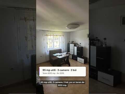 Casa Individuala 95 Mpu, Teren 800mp-Slimnic-Rusi — Video