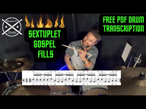 Sextuplet Gospel Fills (Free PDF with 8 Exercises)