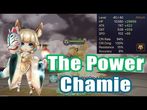 【 Summoners War | Curry's RTA 】The power Chamie, Insane Power Reincarnate!