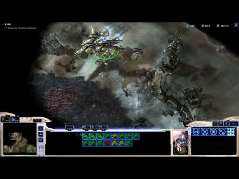 StarCraft II Real Scale Mass Recall - protoss 02