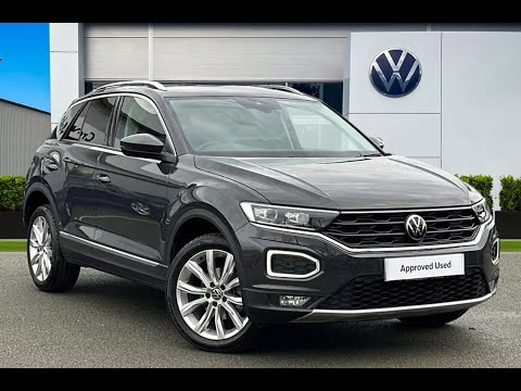 Approved Used Volkswagen T-ROC 2017 1.5 TSI SEL 150PS DSG Euro 6 in Grey -DG71BJZ- Crewe Volkswagen