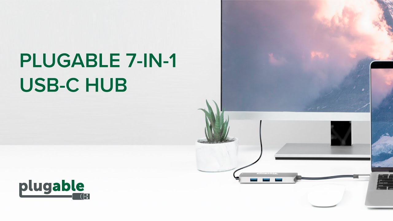 Plugable 7-in-1 USB Type-C Hub