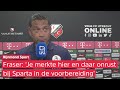 Henk Fraser na FC Utrecht-Sparta (4-0): 'Je merkte hier en daar onrust in de voorbereiding'