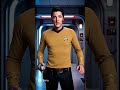 Elvis Presley as Captain Kirk from Star Trek
